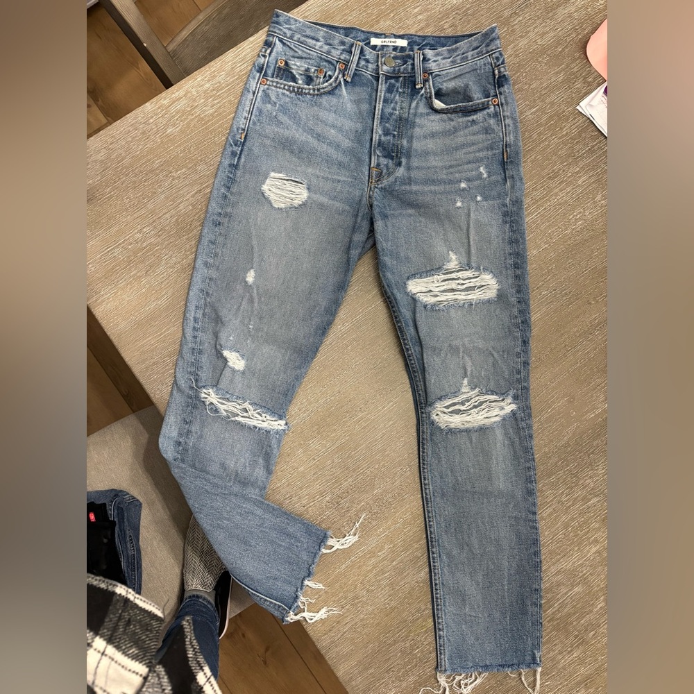 GRLFRND Karolina preowned high rise skinny jeans
